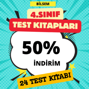 24 Adet 4. Sınıf Test Kitabı