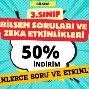 3. Sınıf BİLSEM Sınavı Soruları ve Zeka Etkinlikleri
