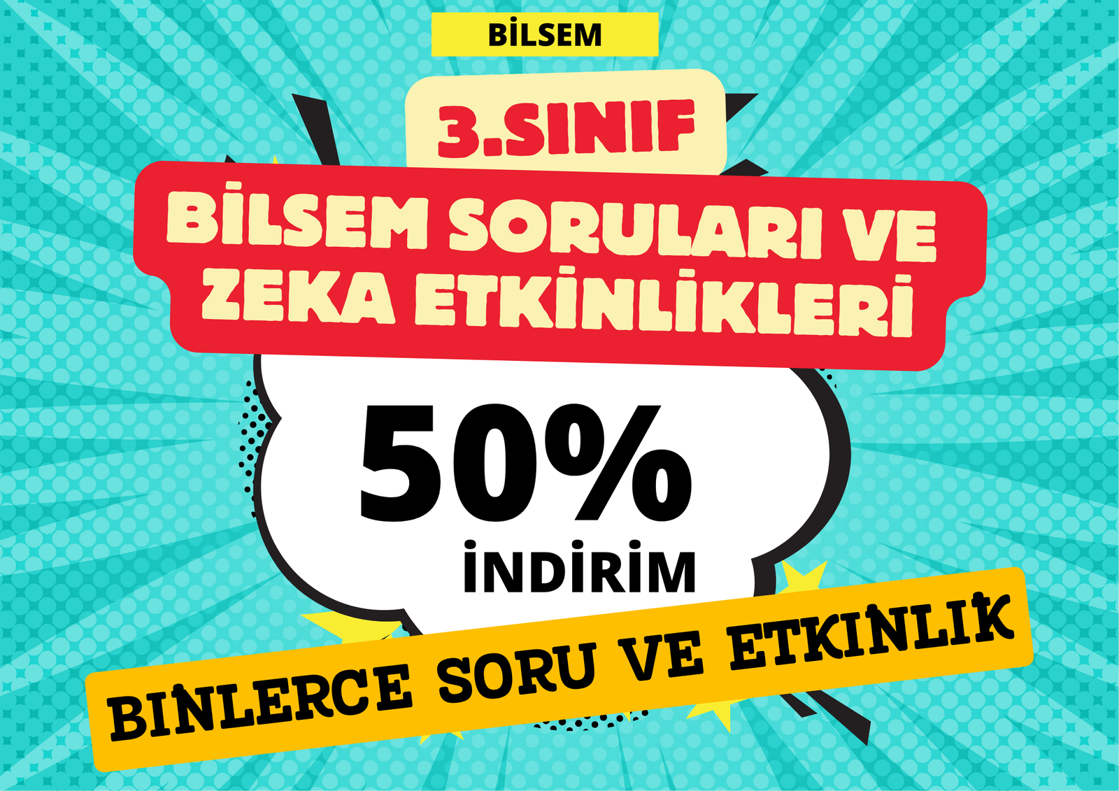 3. Sınıf BİLSEM Sınavı Soruları ve Zeka Etkinlikleri
