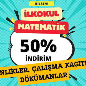 İlkokul Matematik – Etkinlikler, Çalışma Kağıtları ve Dokümanlar
