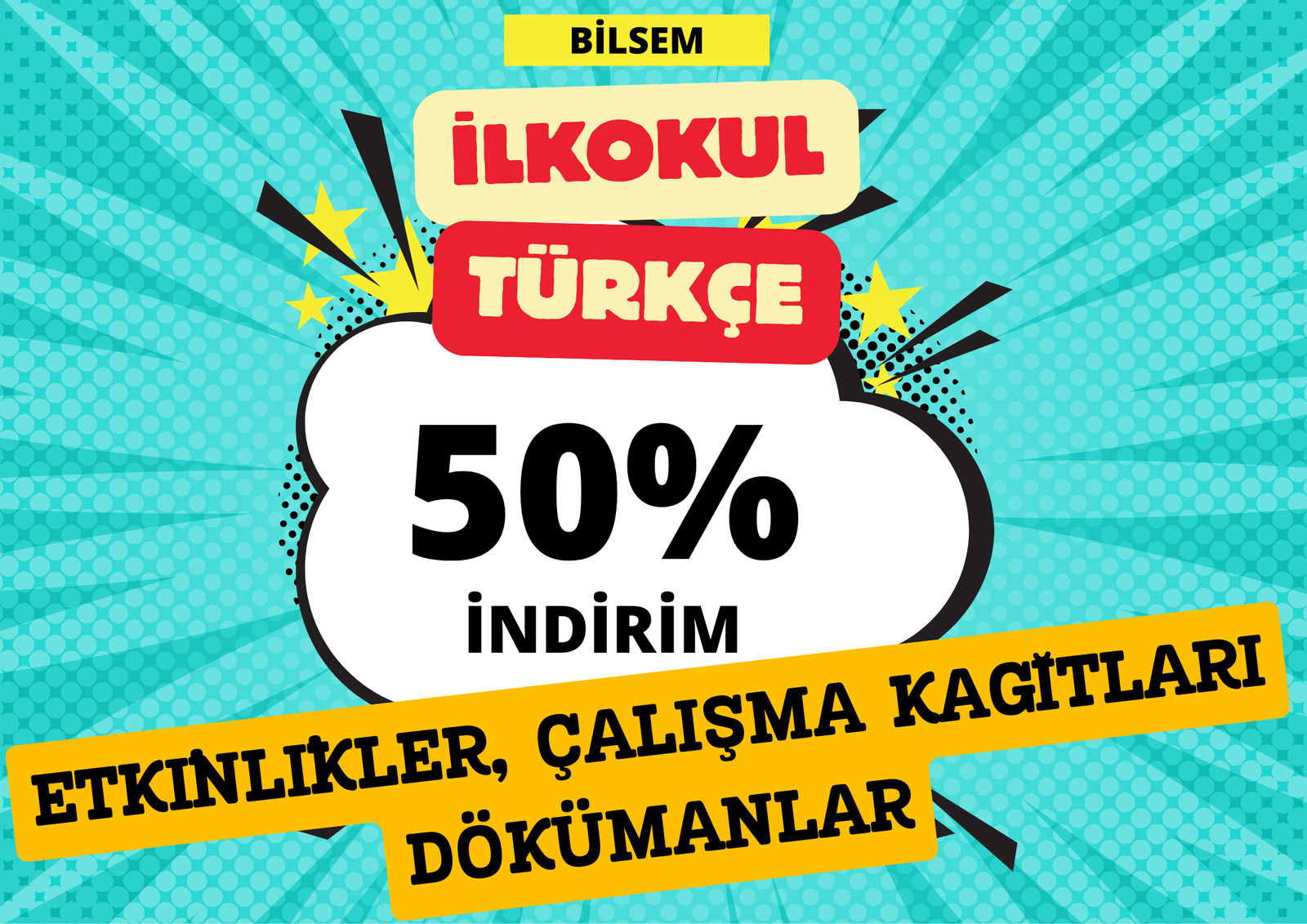 İlkokul Türkçe – Etkinlikler, Çalışma Kağıtları ve Dokümanlar
