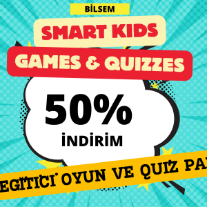 Smart Kids Games & Quizzes – 90+ Eğitici Oyun ve Quiz Paketi