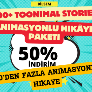 300+ Toonimal Stories – Çocuklar İçin Animasyonlu Hikâye Paketi